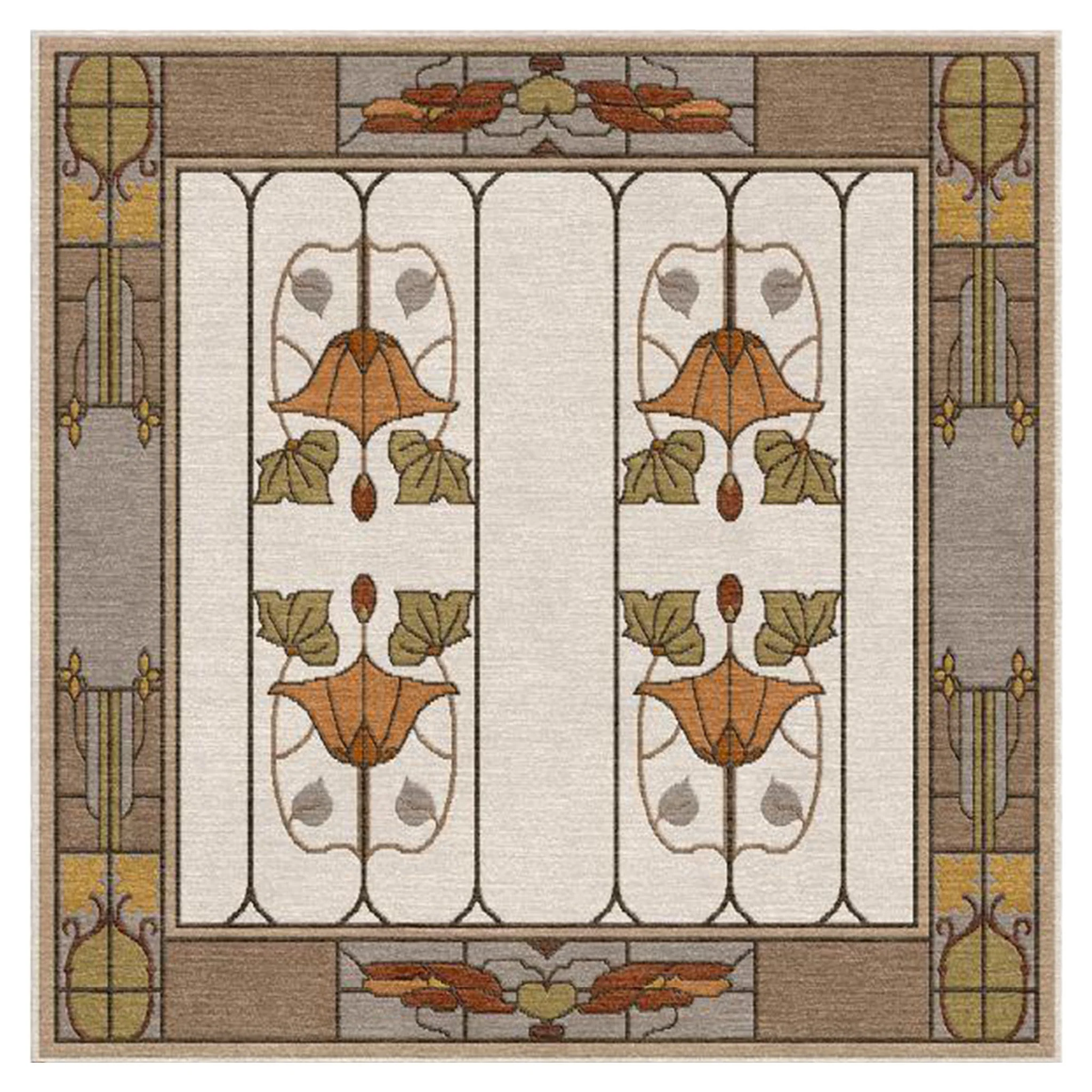 Garden Window Rug, Ivory - Image 4