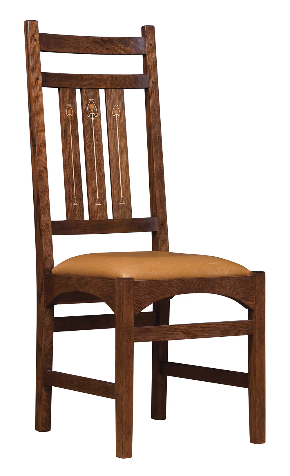 Harvey Ellis Side Chair, with Inlay - Image 4