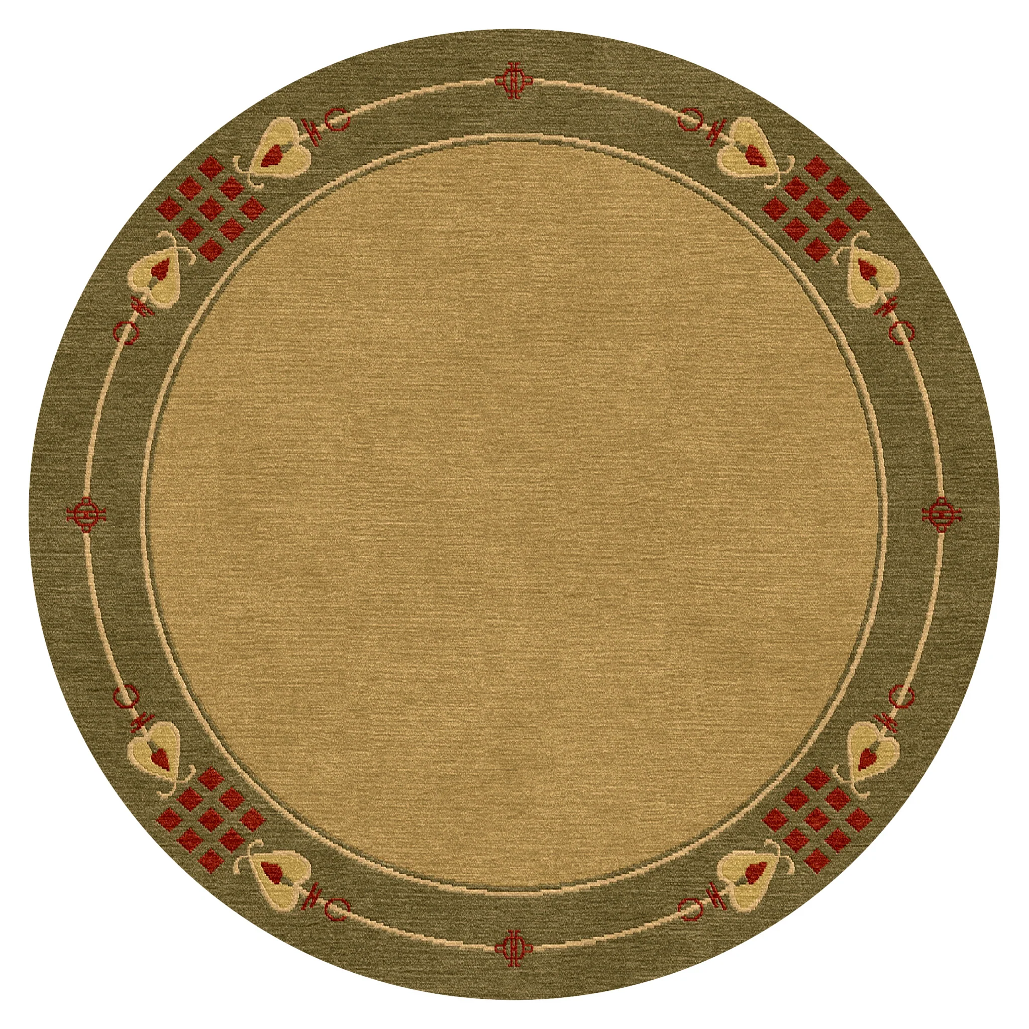 Highland Park Rug - Green - Image 3