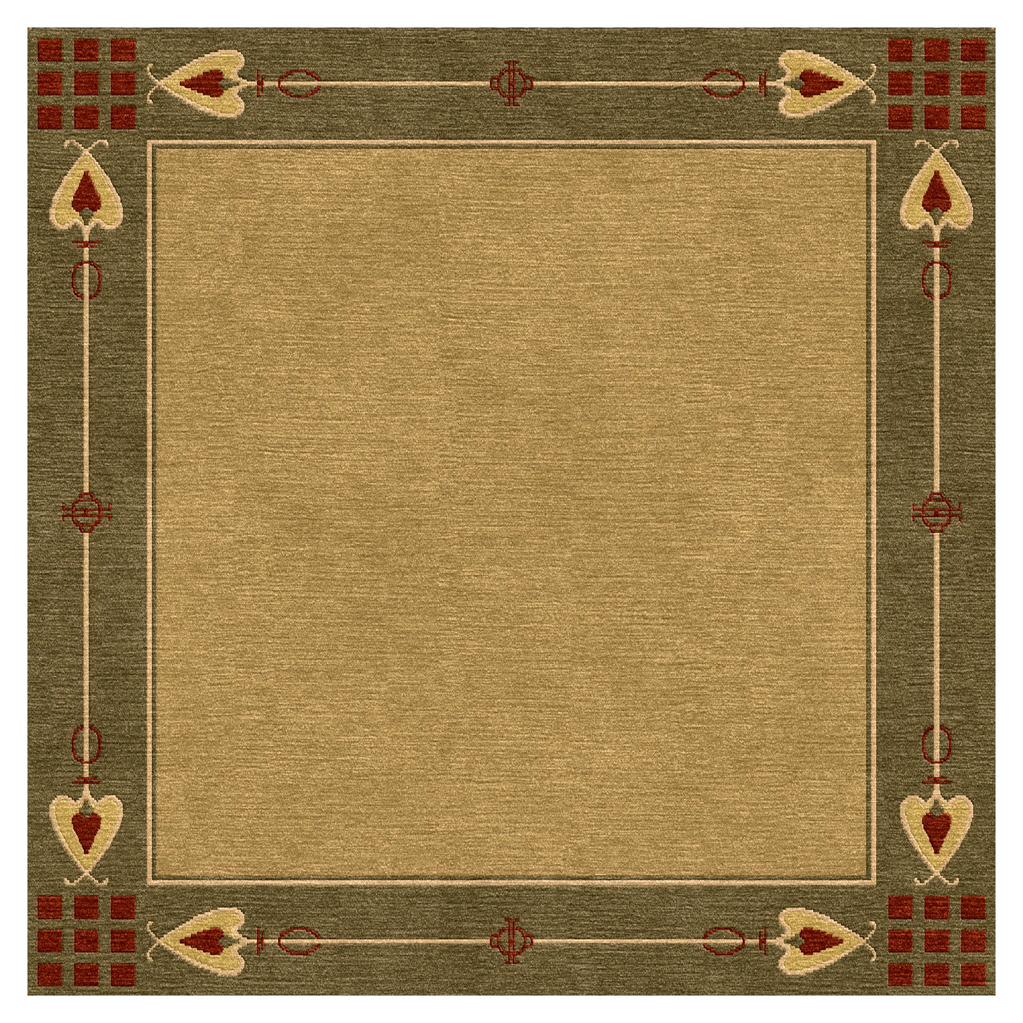 Highland Park Rug - Green - Image 4
