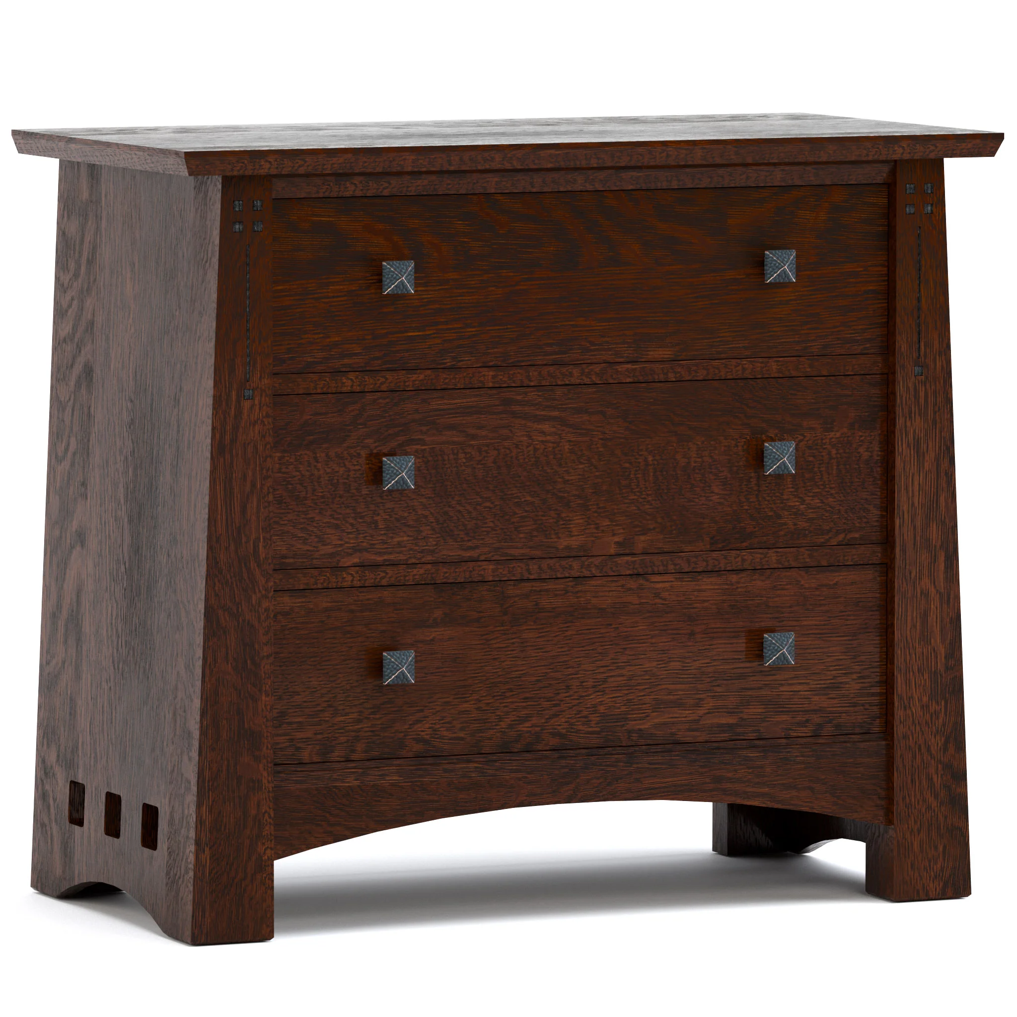 Highlands Three-Drawer Nightstand - Image 3