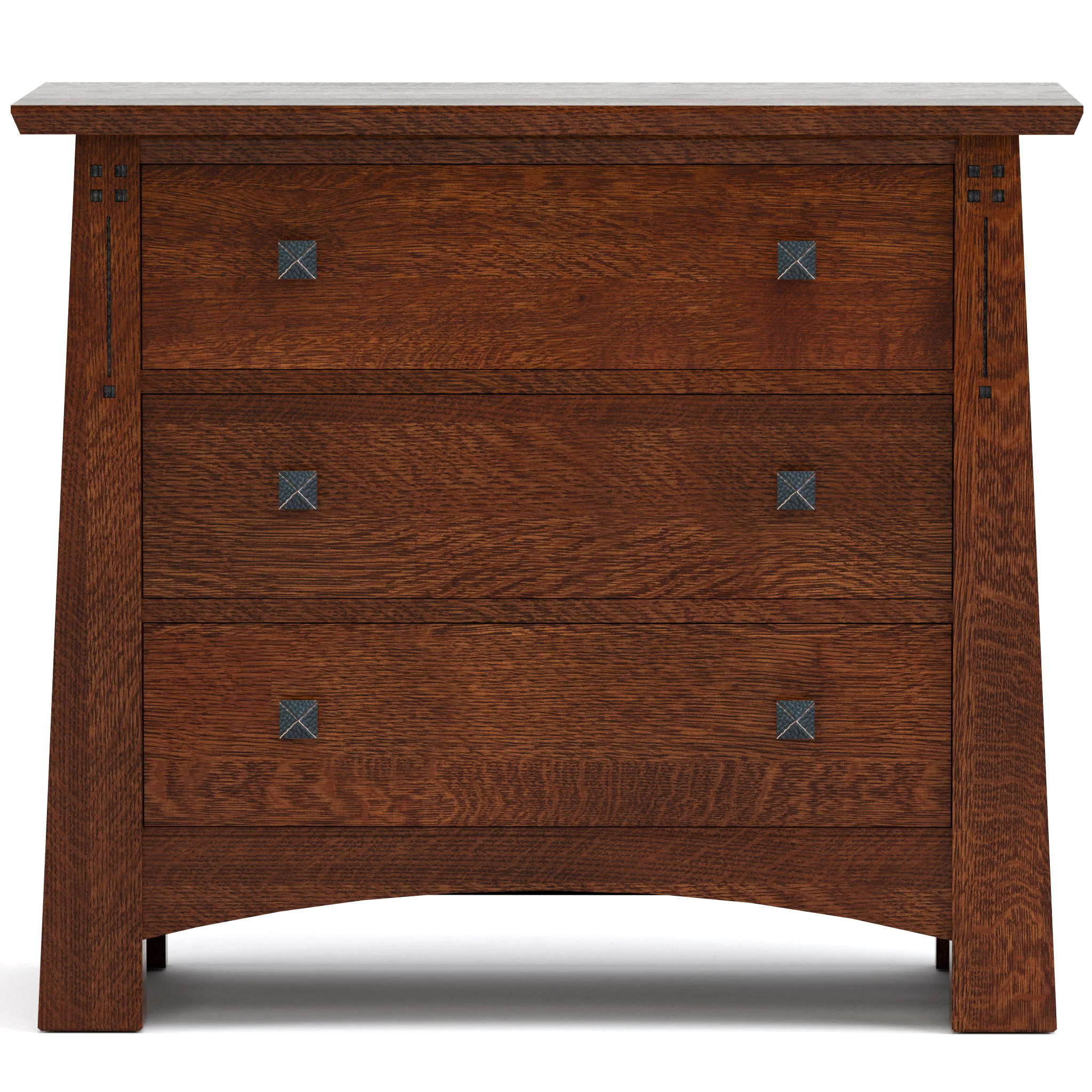 Highlands Three-Drawer Nightstand - Image 5