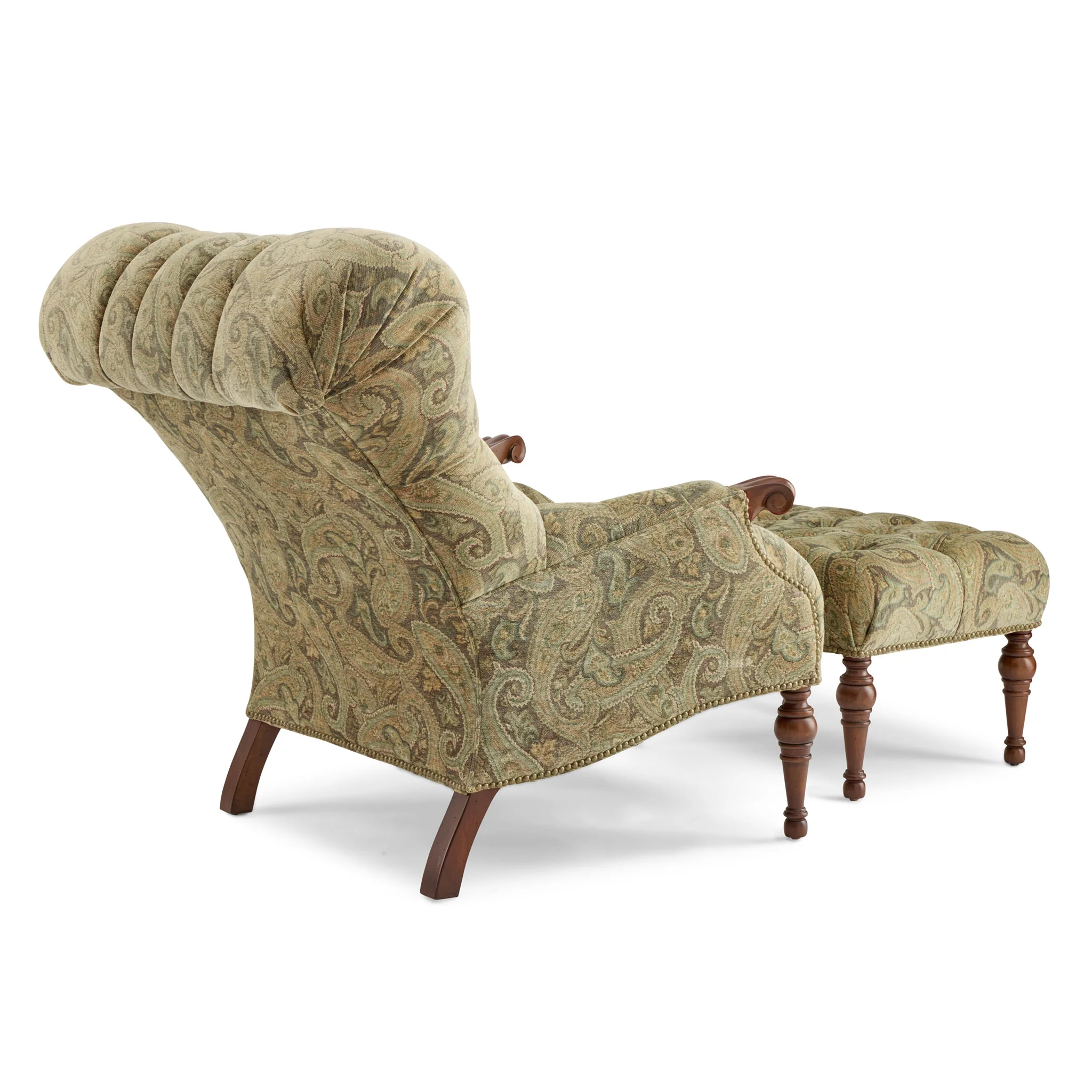 Leopold's Chair & Ottoman Set - Image 12