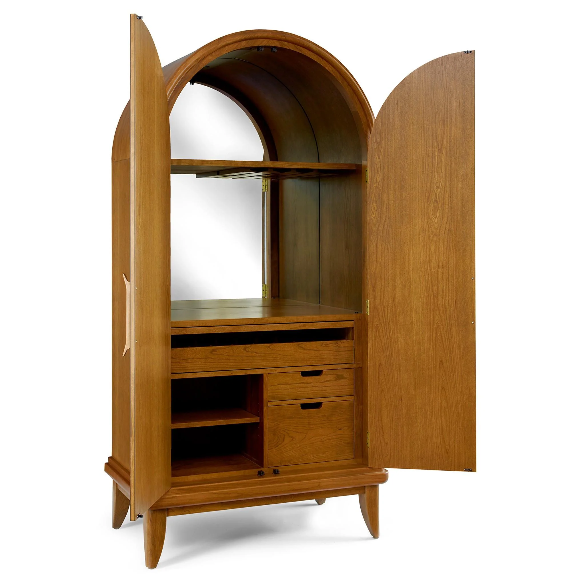 Martine Arced Bar Cabinet - Image 14
