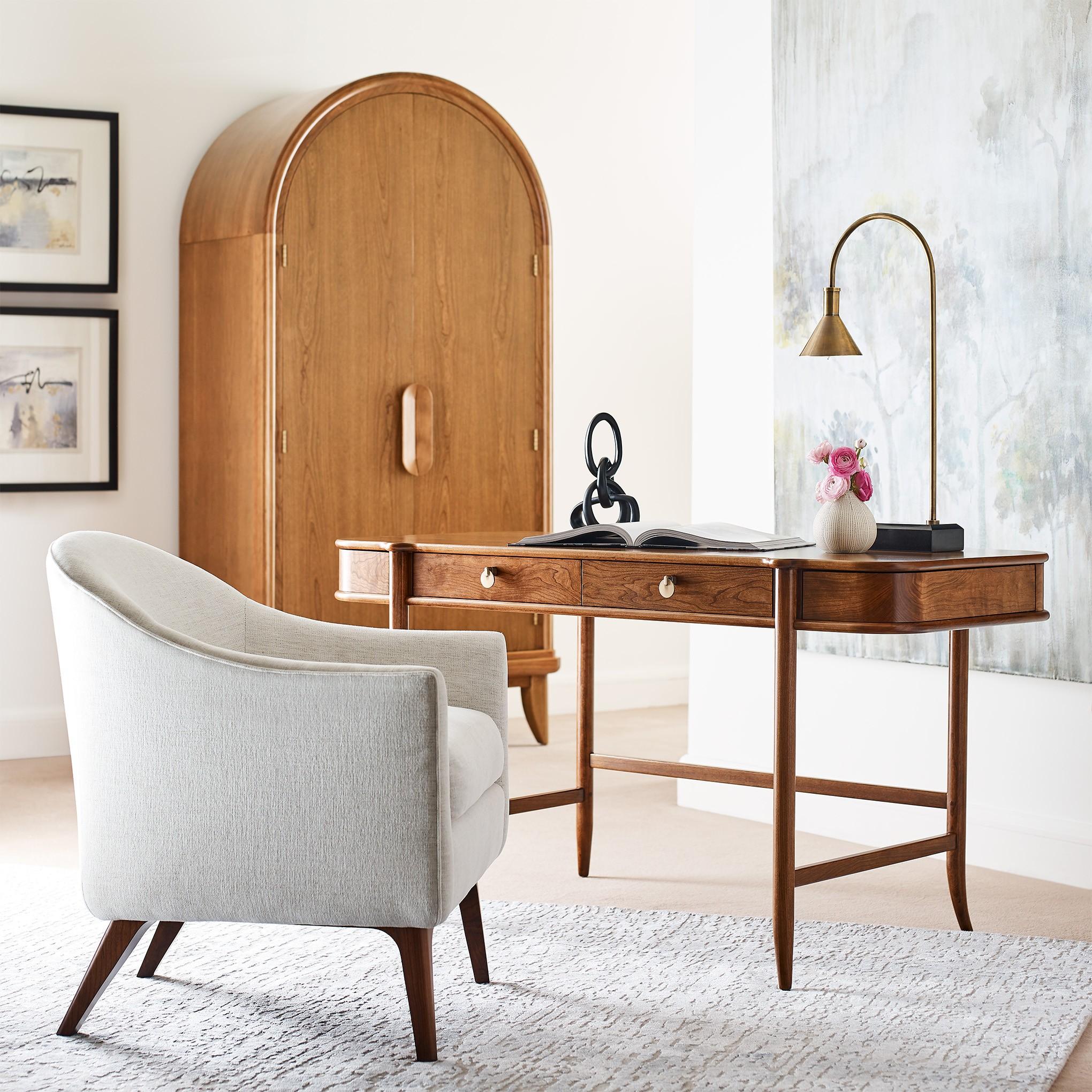 Martine Arced Bar Cabinet - Image 3