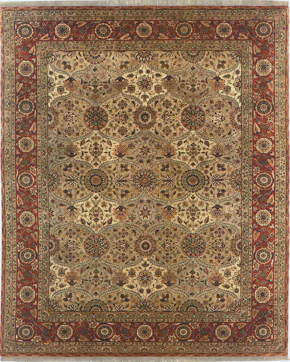 Mughal Lattice, Ivory Coral - Image 4