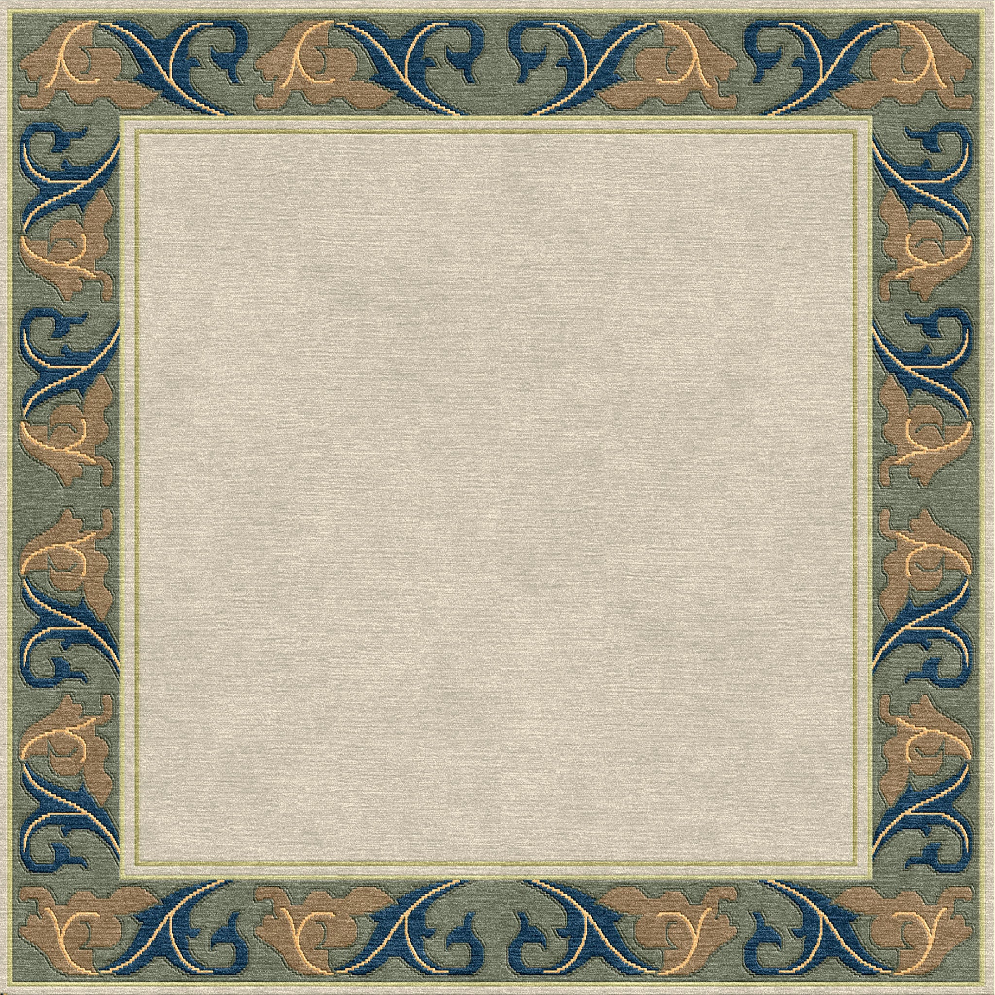 Voysey Border Rug - Image 4
