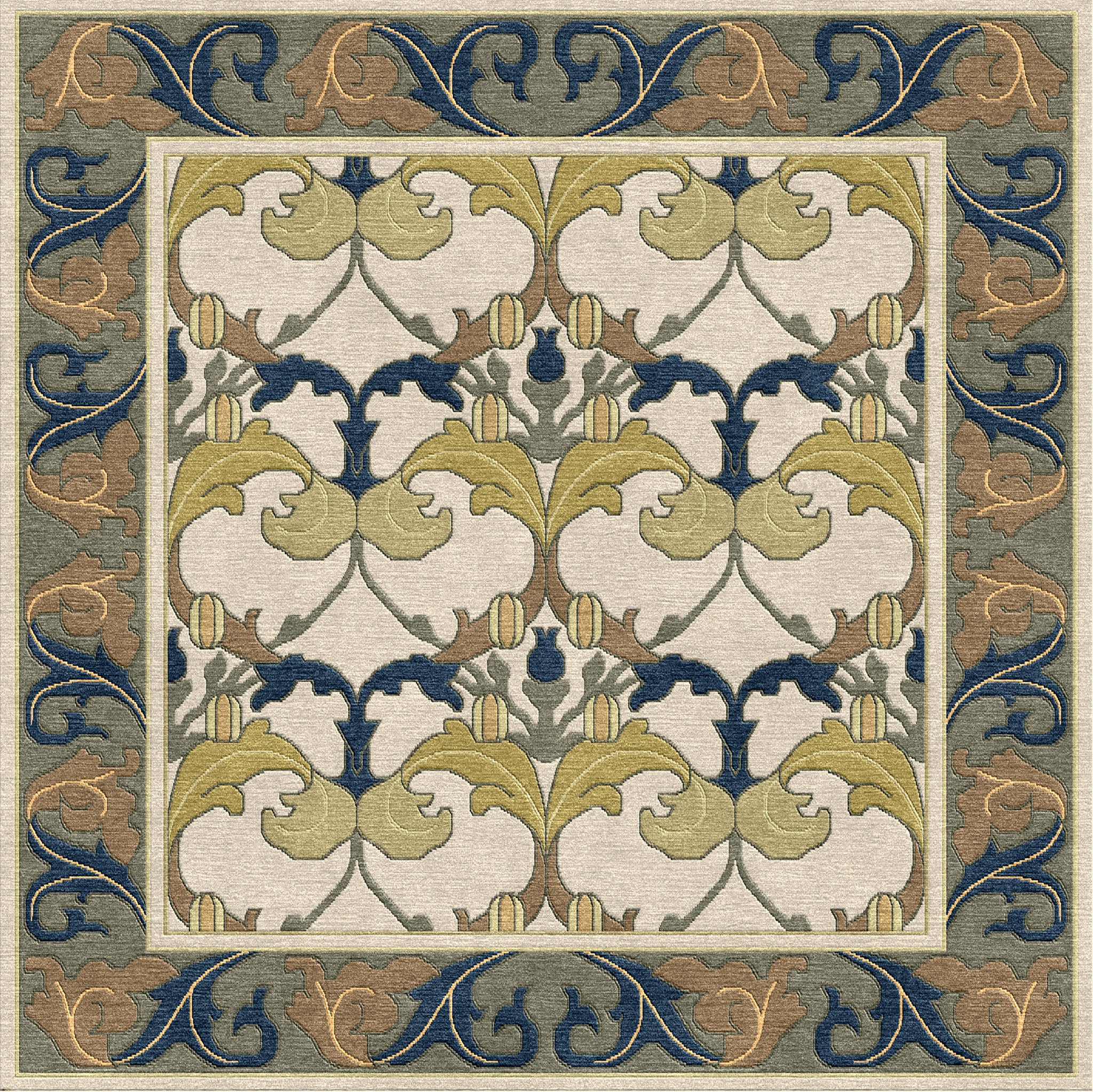 Voysey Botanical Rug - Image 4