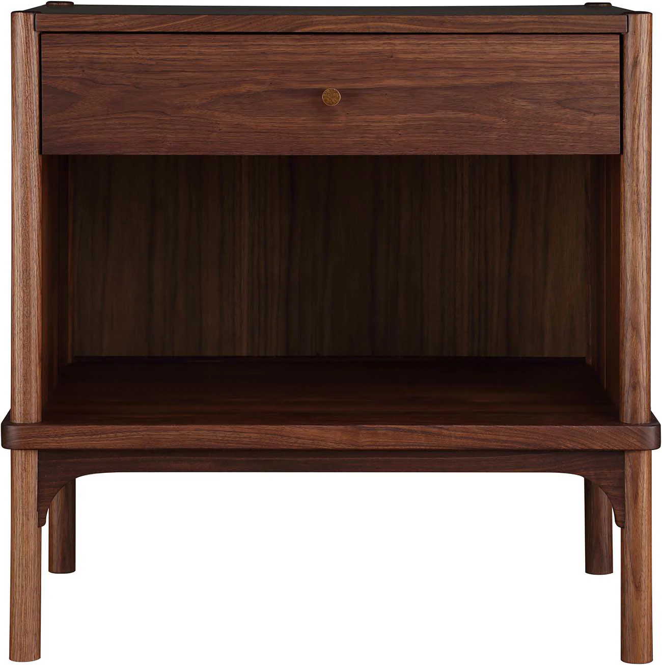Walnut Grove Open Nightstand - Image 4