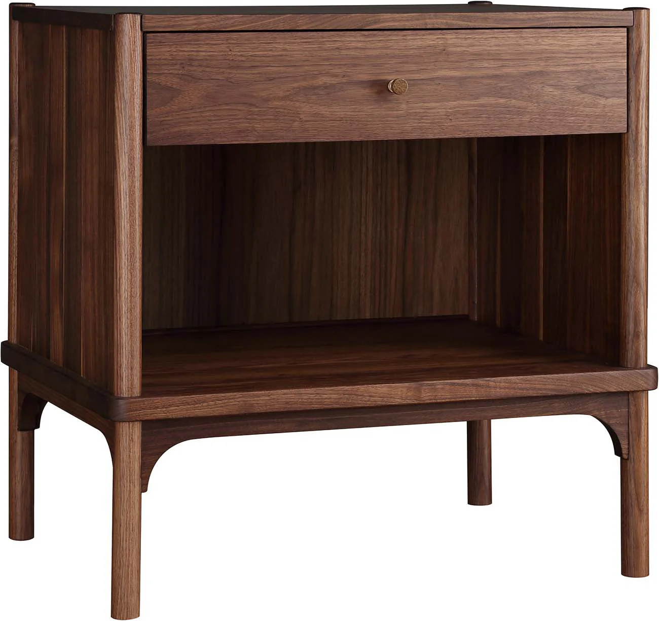 Walnut Grove Open Nightstand - Image 6