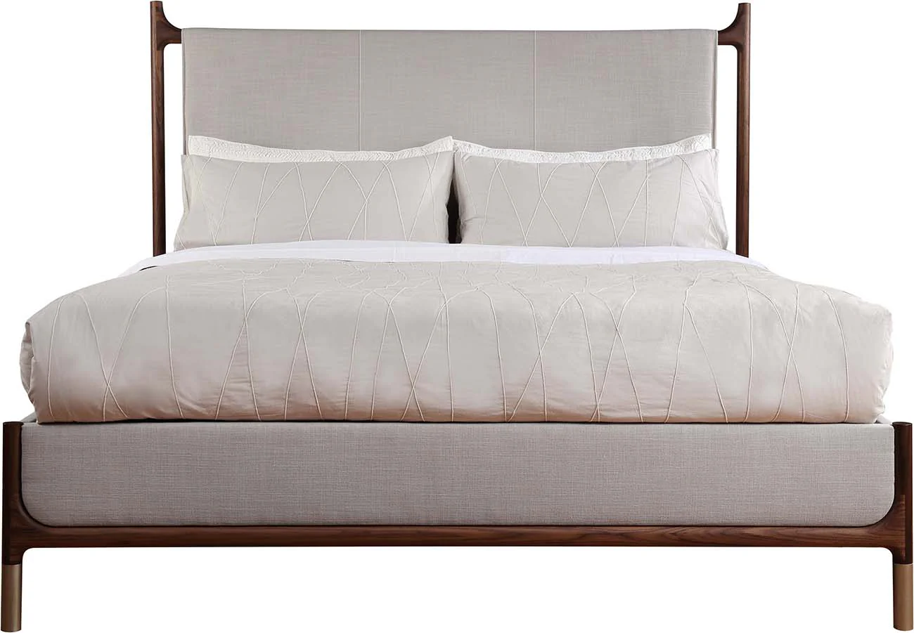 Walnut Grove Upholstered Bed - Image 5